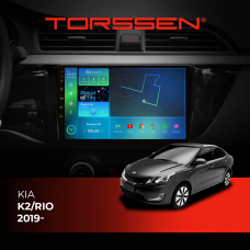 Штатная магнитола Torssen Kia K2/Rio 19- F98256 4G Carplay