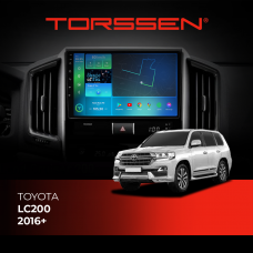 Штатная магнитола Torssen Toyota LC200 2016+ F98256 4G Carplay