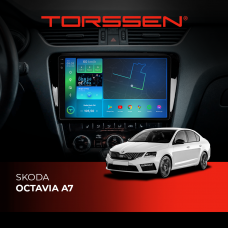 Штатна магнітола Torssen 2K Skoda Octavia A7 F106128 4G Carplay DSP