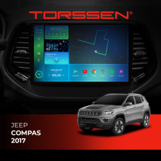 Штатна магнітола Torssen 2K Jeep Compas 17- F10232 4G Carplay DSP