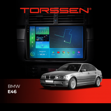 Штатна магнітола Torssen 2K DTS BMW e46 F9432 4G Carplay DSP