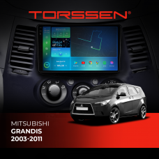 Штатна магнітола Torssen 2K Mitsubishi Grandis 03-11 F9432 4G Carplay DSP