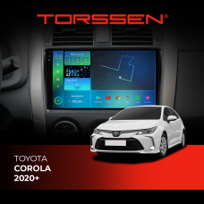 Штатна магнітола Torssen 2K Toyota Corola 20+ F108256 4G Carplay DSP