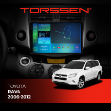 Штатна магнітола Torssen 2K Toyota Rav4 2006-2012 F108256 4G Carplay DSP