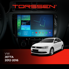 Штатна магнітола Torssen 2K VW Jetta 12-16 F108256 4G Carplay DSP