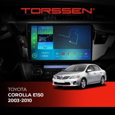 Штатна магнітола Torssen 2K DTS Toyota Corolla E150 2003-2010 F9432 4G Carplay DSP