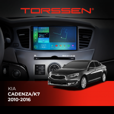 Штатна магнітола Torssen 2K Kia Cadenza/K7 2010-2016 FL9 4+64Gb 4G Carplay DSP