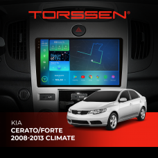 Штатна магнітола Torssen 2K Kia Cerato/Forte 08-13 F98256 4G Carplay climate