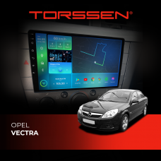 Штатна магнітола Torssen Opel Vectra NF9 Carplay