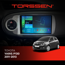 Штатна магнітола Torssen 2K DTS Toyota Yaris (P130) (2011-2013) F9432 4G Carplay DSP