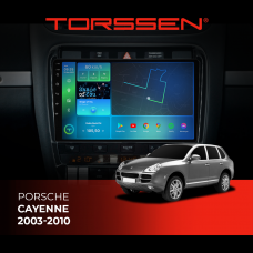 Штатна магнітола Torssen Porsche Cayenne 2003-2010 F9232 4G Carplay DSP