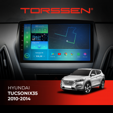 Штатная магнитола Torssen Hyundai Tucson/IX35 2010-2014 F98256 4G Carplay