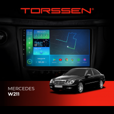 Штатная магнитола Torssen Mercedes W211 F98256 4G Carplay