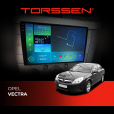 Штатна магнітола Torssen 2K Opel Vectra F9232 4G Carplay DSP