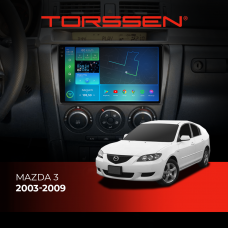 Штатна магнітола Torssen 2K Mazda 3 03-09 F98256 4G Carplay DSP