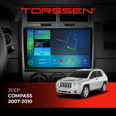 Штатна магнітола Torssen 2K DTS Jeep Compass 07-10 F10432 4G Carplay DSP