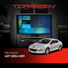 Штатна магнітола Torssen 2K DTS Peugeot 407 04-11 F9432 4G Carplay DSP