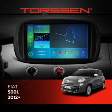 Штатна магнітола Torssen 2K Fiat 500L 12+ F10232 4G Carplay DSP