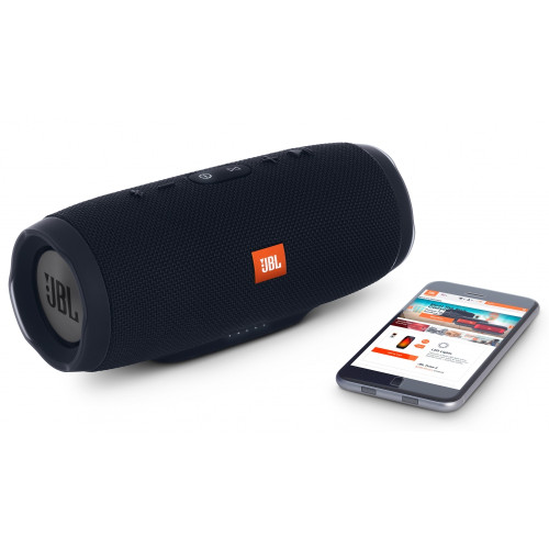 Портативна колонка JBL Charge 3 Black (JBLCHARGE3BLKEU)