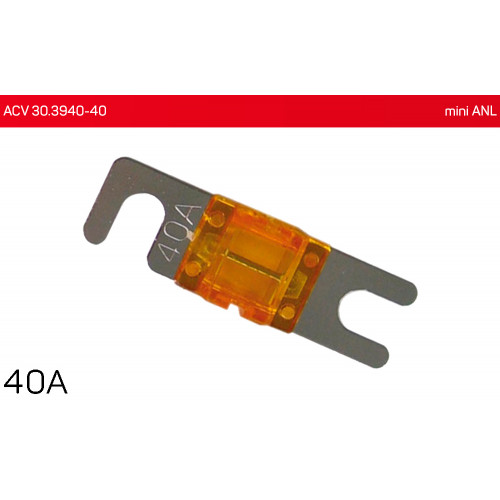 Запобіжник mini ANL 40А 1 шт. ACV 30.3940-40