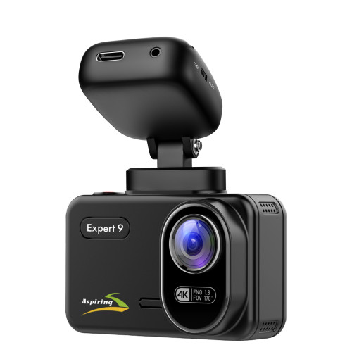 Відеореєстратор Aspiring Expert 9 Speedcam, WI-FI, GPS, 2K, 2 cameras